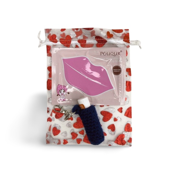 BUY NOW PICK 1 Handmade Crochet Chapstick Holder Keychain Gift - Picture 3 of 11